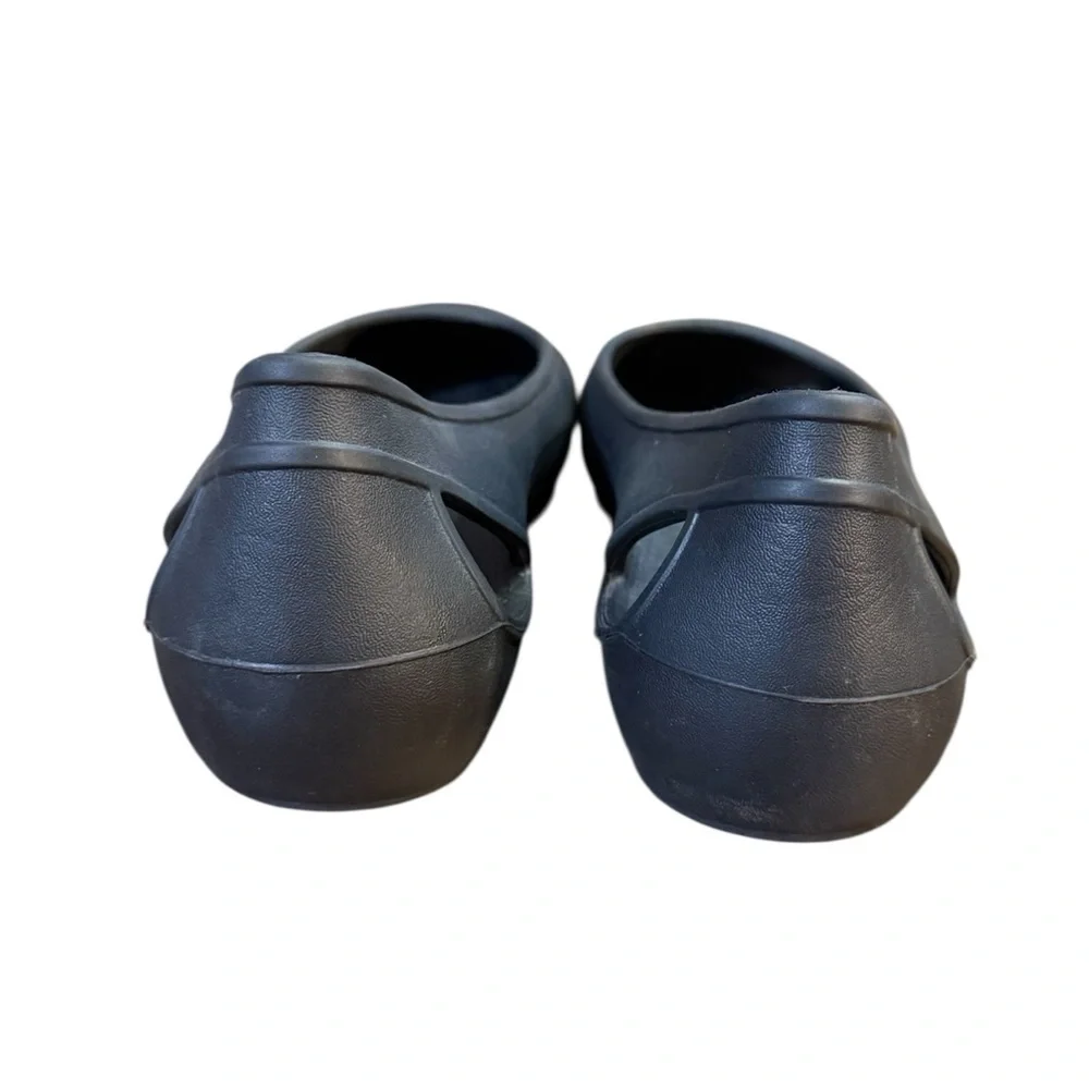 Crocs Laura Ballet Flats Women’s Size 8 Black - Picture 2 of 8